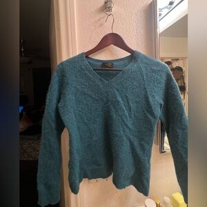 Classic v-neck cashmere.